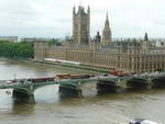 London  London Eye  Houses of Parlament - Big Ben - Westminster Bridge (GB).